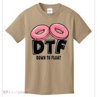Dtf River Tubing Down To Float Summer Float Trip Kids T-Shirt thumb 0