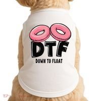 Dtf River Tubing Down To Float Summer Float Trip Doggie Tank thumb 0