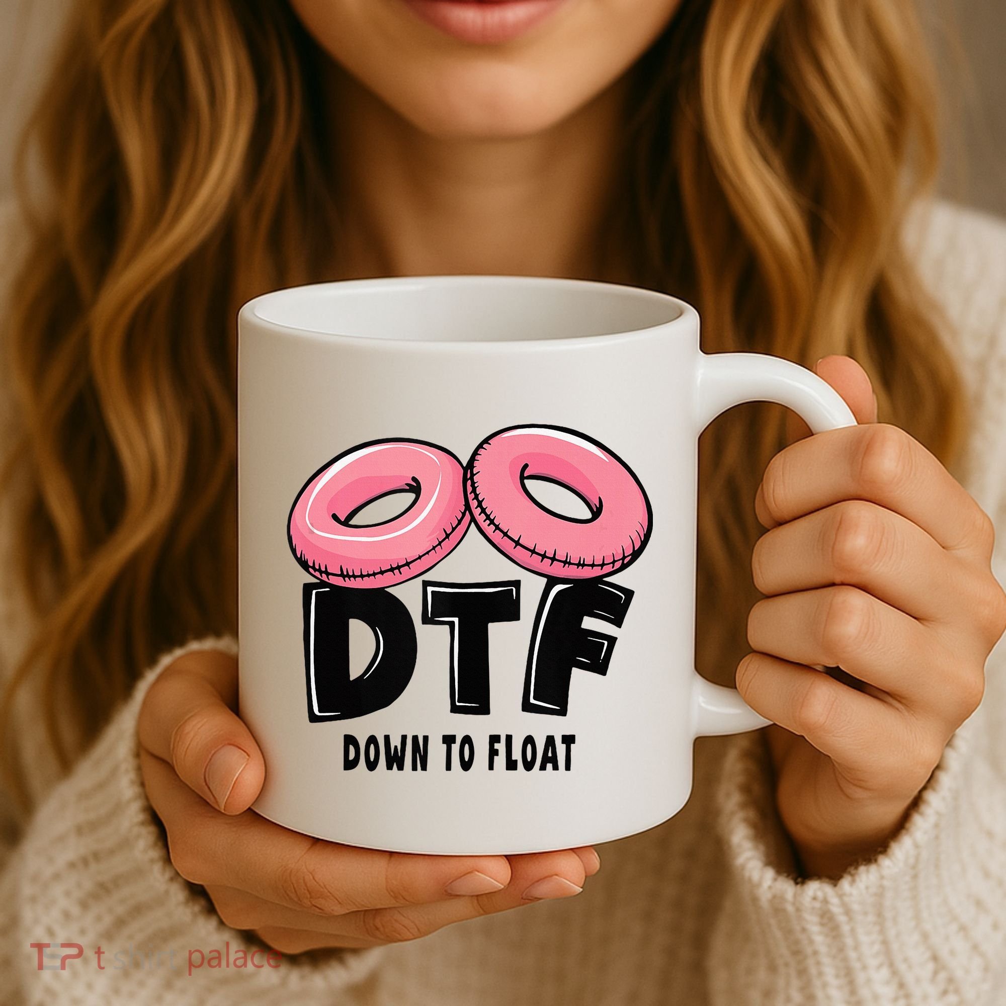 Dtf River Tubing Down To Float Summer Float Trip Coffee Mug