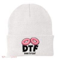 Dtf River Tubing Down To Float Summer Float Trip Beanie thumb 0