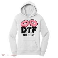 Dtf River Tubing Down To Float Summer Float Trip Women's Hoodie thumb 0