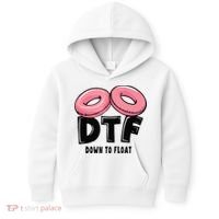 Dtf River Tubing Down To Float Summer Float Trip Kids Hoodie thumb 0