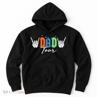 Dad Rock Tour Best Gift For Fathers Hoodie