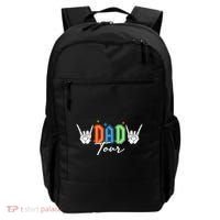 Dad Rock Tour Best Gift For Fathers Backpack thumb 0