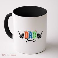 Dad Rock Tour Best Gift For Fathers Coffee Mug thumb 0