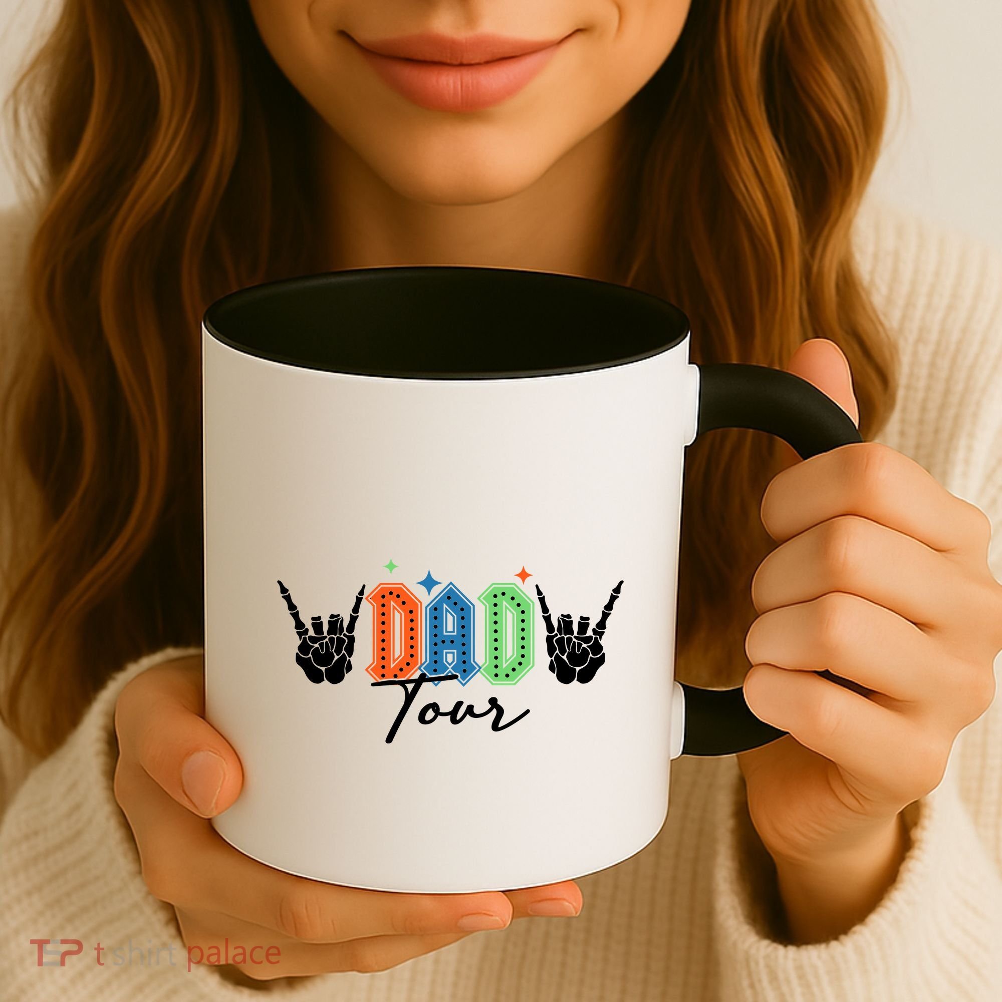 Dad Rock Tour Best Gift For Fathers Coffee Mug