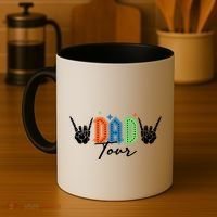 Dad Rock Tour Best Gift For Fathers Coffee Mug thumb 4