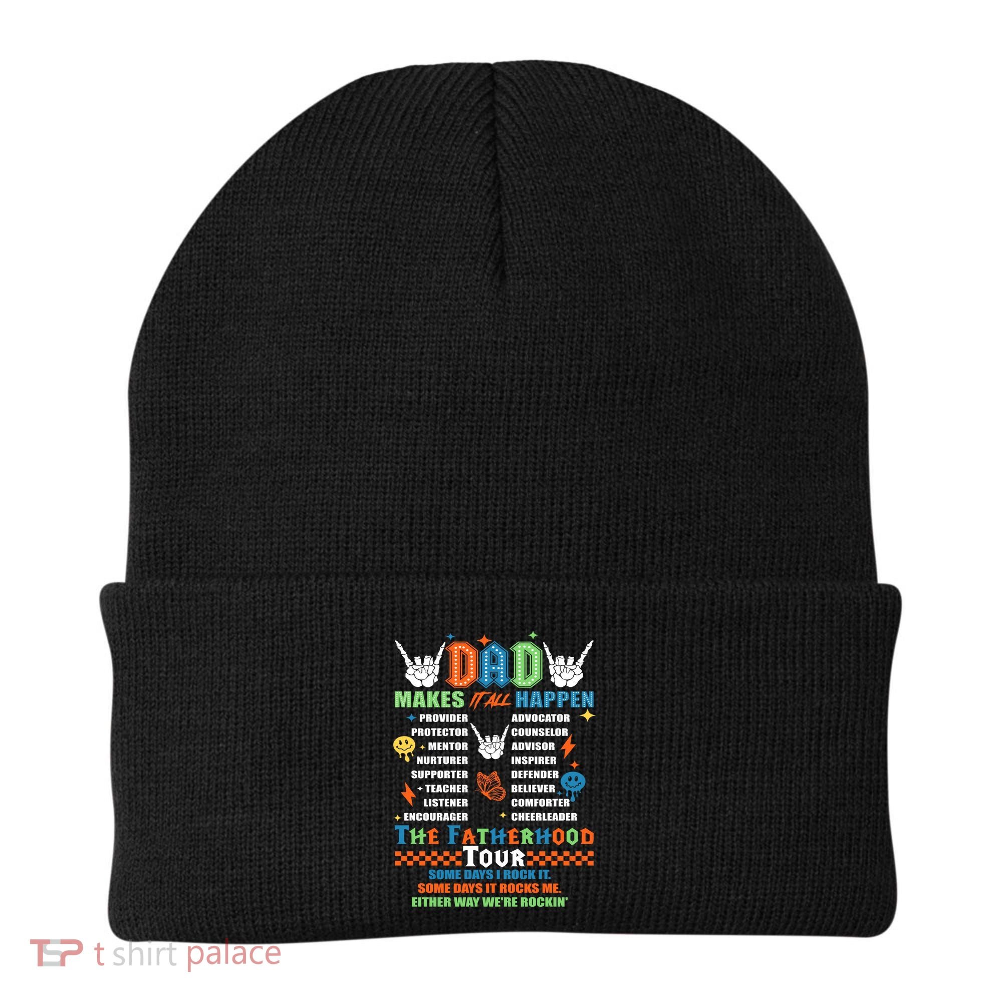 Dad Rock Tour Best Gift For Fathers Beanie