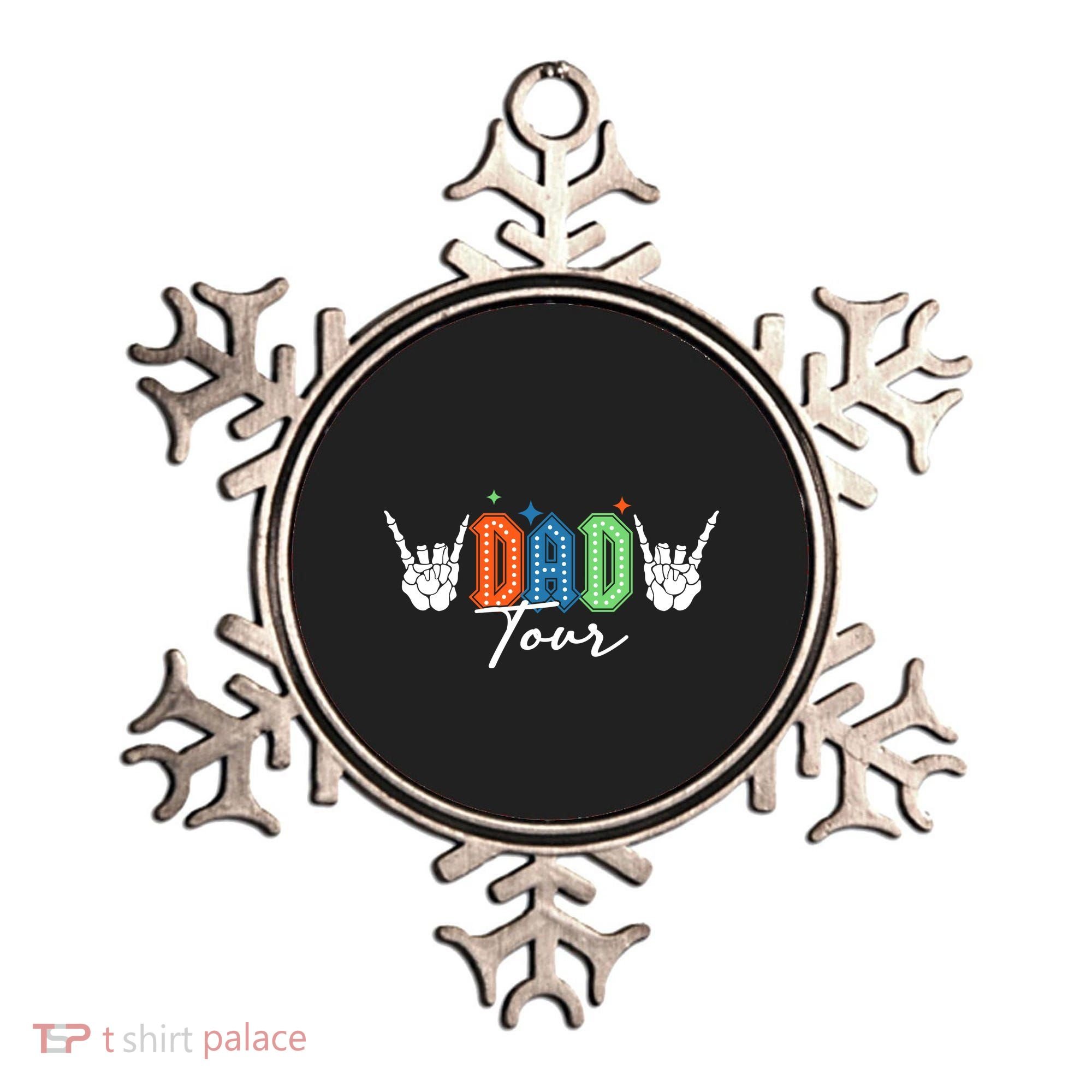 Dad Rock Tour Best Gift For Fathers Ornament