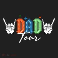 Dad Rock Tour Best Gift For Fathers Hat thumb 2