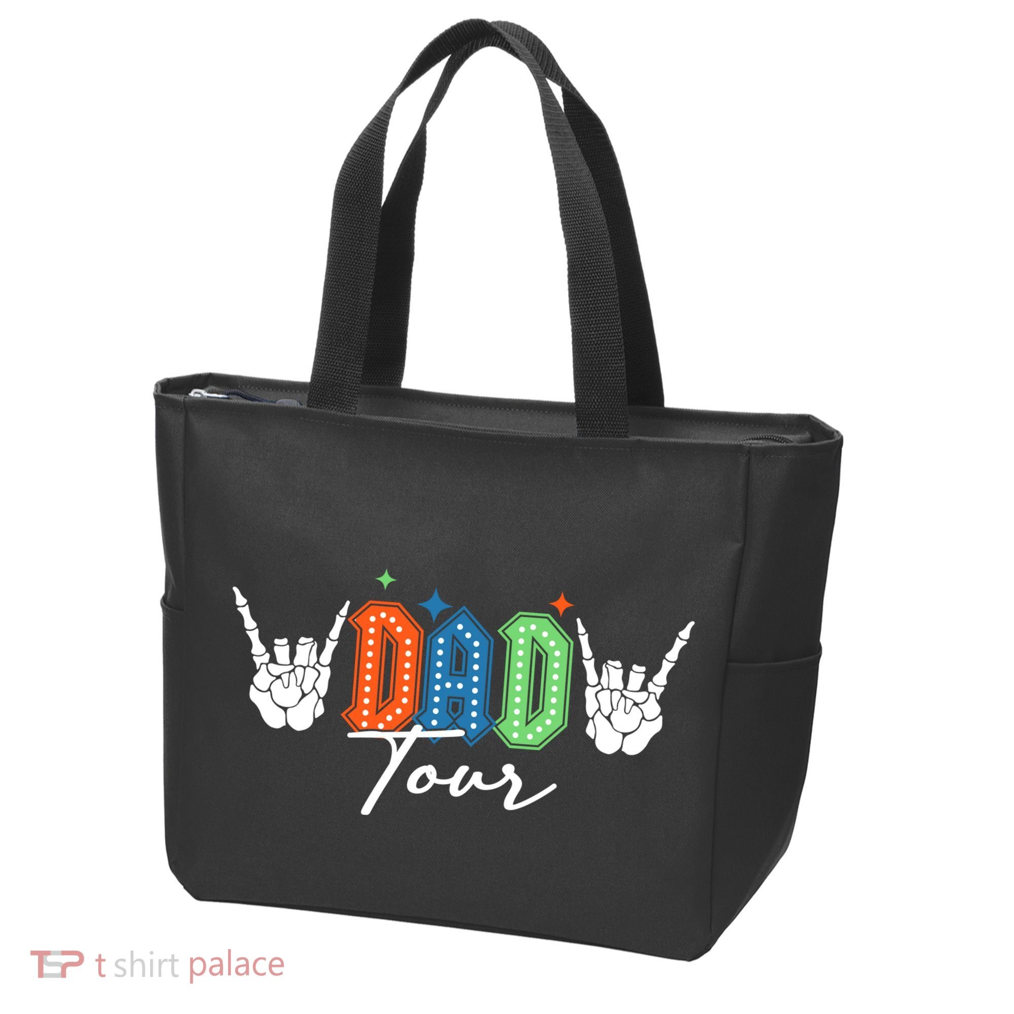 Dad Rock Tour Best Gift For Fathers Tote Bag