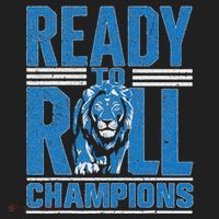 Detroit Ready To Roll Funny Lion Graphic Tumbler thumb 3