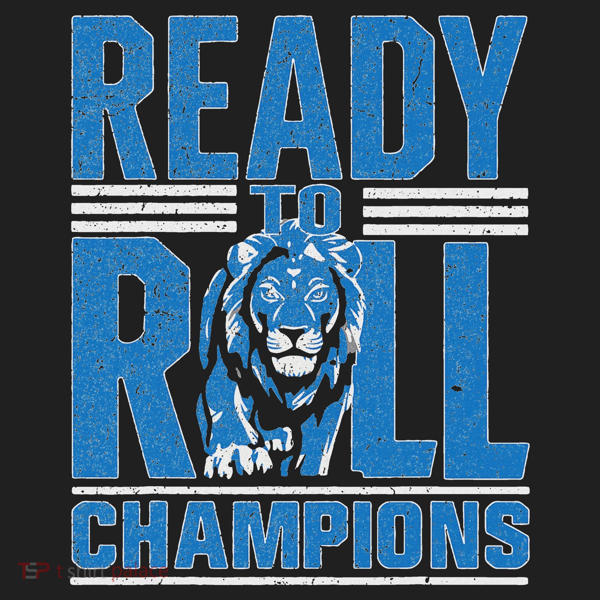 Detroit Ready To Roll Funny Lion Graphic Tumbler