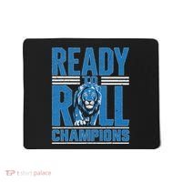 Detroit Ready To Roll Funny Lion Graphic Mousepad thumb 0