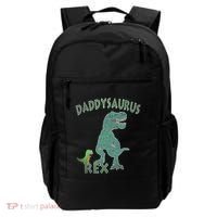 Daddysaurus Rex Tyrannosaurus Dino Dad Funny Gift Backpack thumb 0