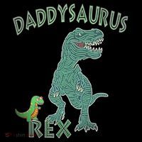 Daddysaurus Rex Tyrannosaurus Dino Dad Funny Gift Coffee Mug thumb 5
