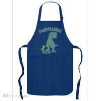 Daddysaurus Rex Tyrannosaurus Dino Dad Funny Gift Apron thumb 0