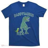 Daddysaurus Rex Tyrannosaurus Dino Dad Funny Gift T-Shirt thumb 0