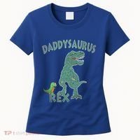 Daddysaurus Rex Tyrannosaurus Dino Dad Funny Gift Women's T-Shirt thumb 0