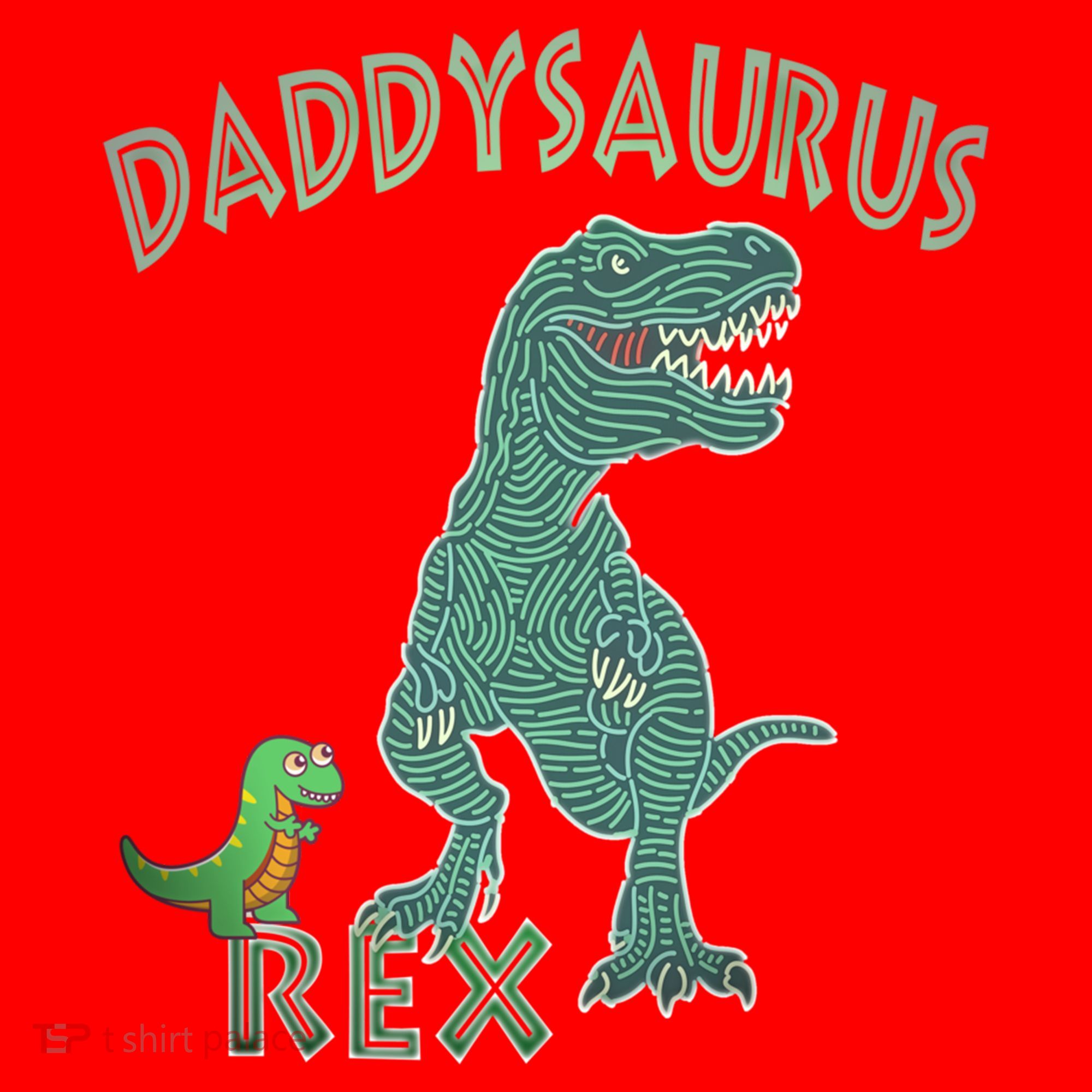 Daddysaurus Rex Tyrannosaurus Dino Dad Funny Gift Santa Hat