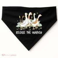 Ducks Release The Quacken Cute Duck USA-Made Doggie Bandana thumb 0
