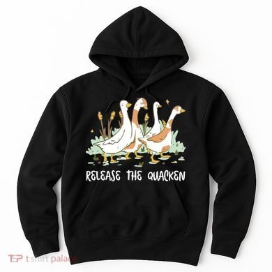 Ducks Release The Quacken Cute Duck Hoodie