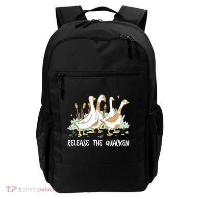 Ducks Release The Quacken Cute Duck Backpack