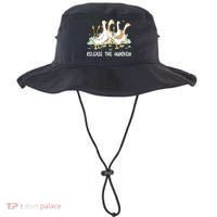 Ducks Release The Quacken Cute Duck Bucket Hat thumb 0