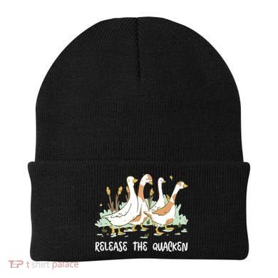 Ducks Release The Quacken Cute Duck Beanie