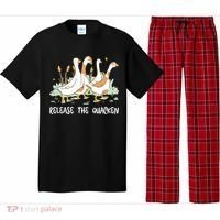 Ducks Release The Quacken Cute Duck Pajama Set thumb 0