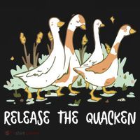 Ducks Release The Quacken Cute Duck Polo thumb 3