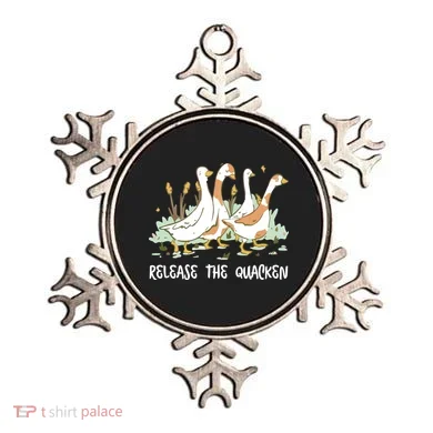 Ducks Release The Quacken Cute Duck Ornament