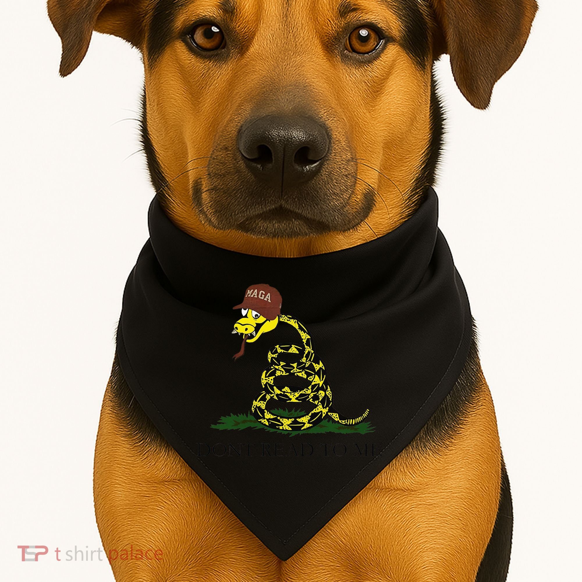 Dont Read To Me USA-Made Doggie Bandana