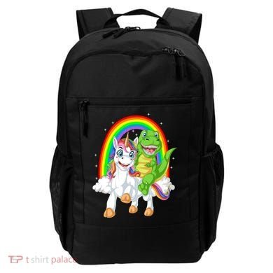 Dinosaur Riding Unicorn Backpack