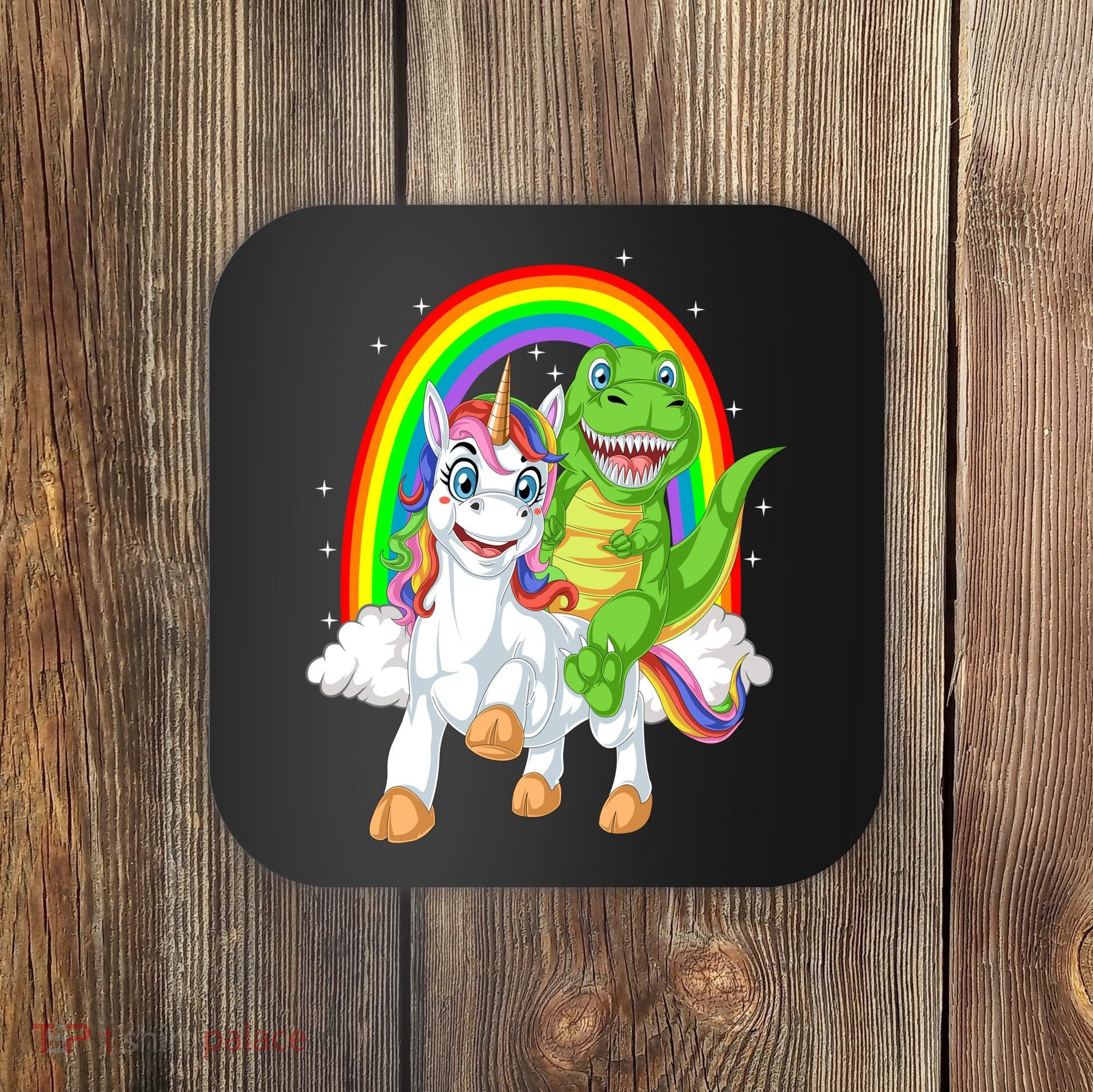 Dinosaur Riding Unicorn Coaster
