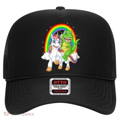 Dinosaur Riding Unicorn Hat