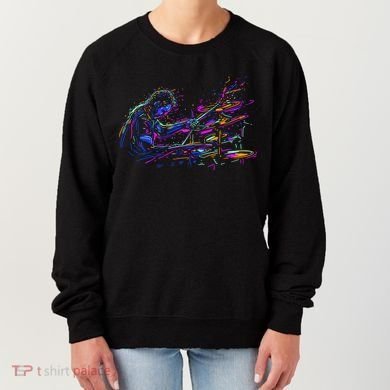 Drummer Abstract Women's Sweatshirt