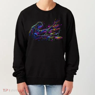 Drummer Abstract Women's Sweatshirt