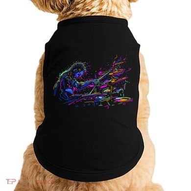 Drummer Abstract Doggie Tank
