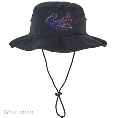 Drummer Abstract Bucket Hat