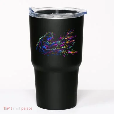 Drummer Abstract Tumbler