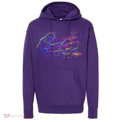 Drummer Abstract Hoodie