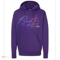 Drummer Abstract Hoodie thumb 0