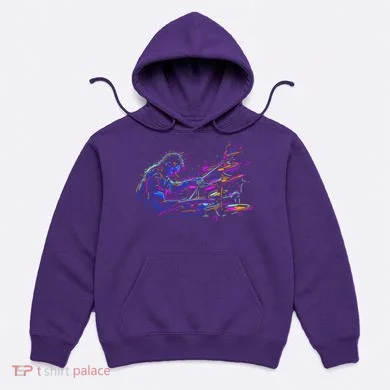 Drummer Abstract Hoodie
