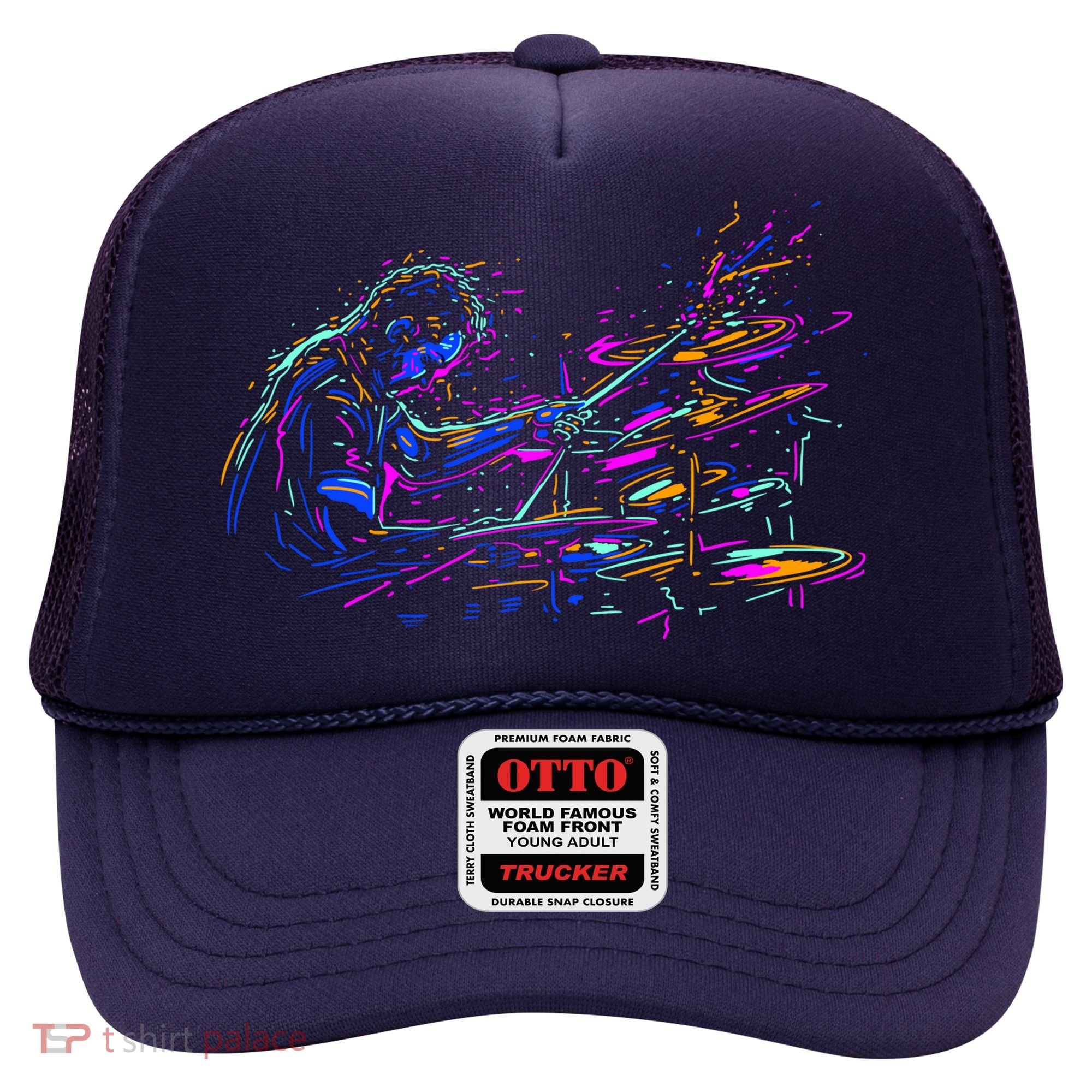 Drummer Abstract Hat
