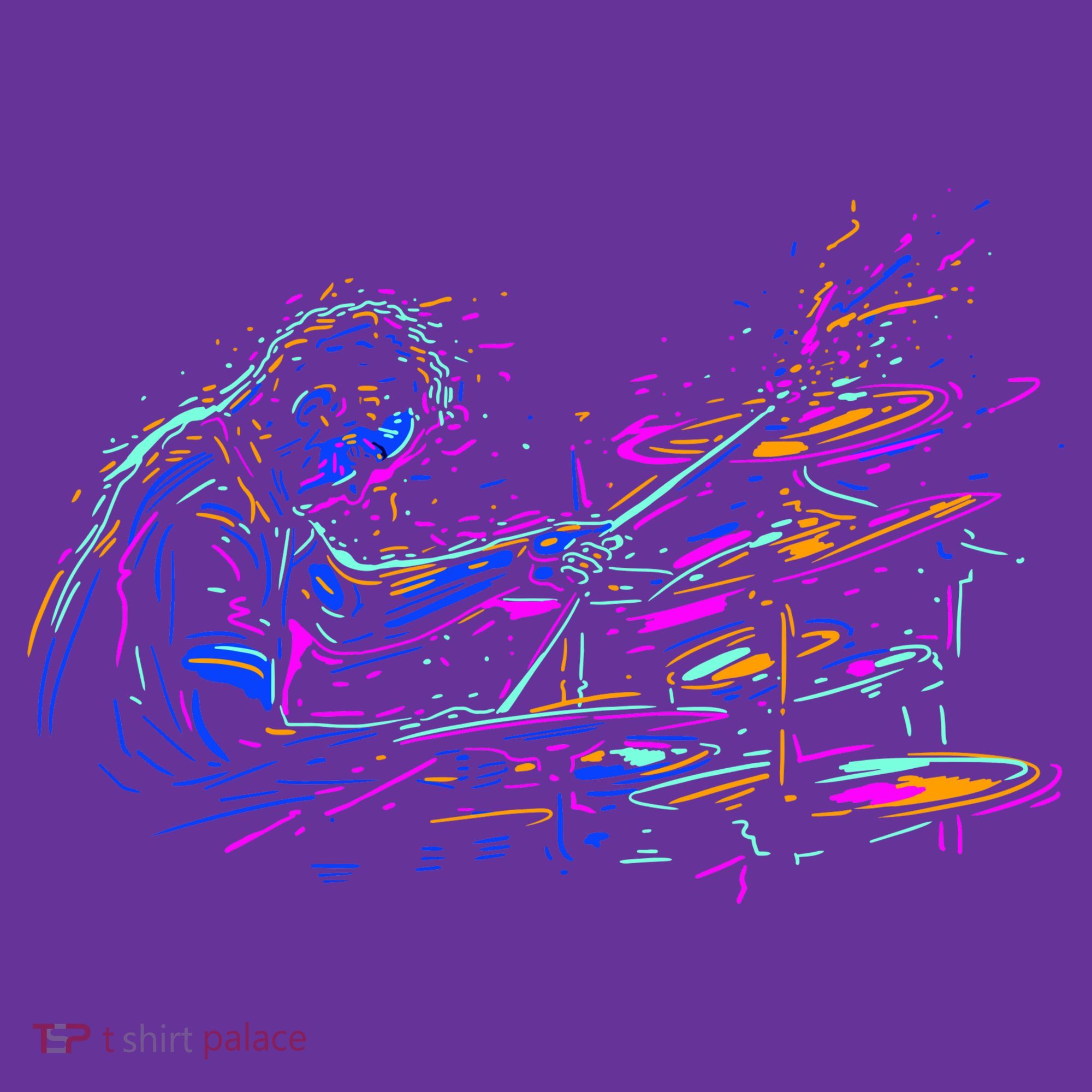 Drummer Abstract Hat