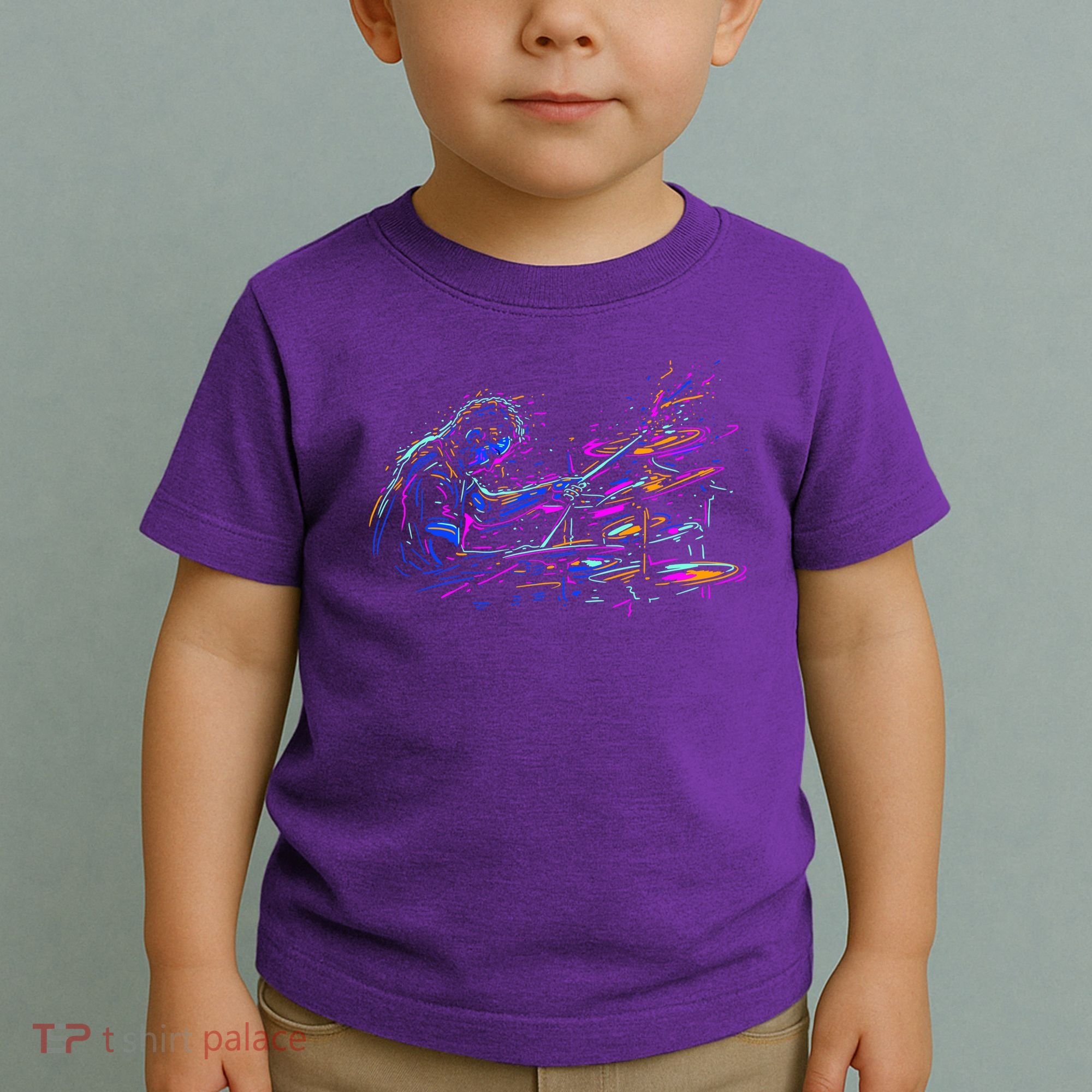 Drummer Abstract Toddler T-Shirt