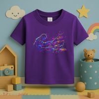 Drummer Abstract Toddler T-Shirt thumb 3