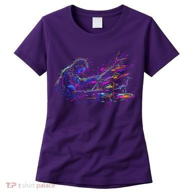 Drummer Abstract Women's T-Shirt