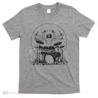 Drummer Playing Rock Band Illustration T-Shirt thumb 0